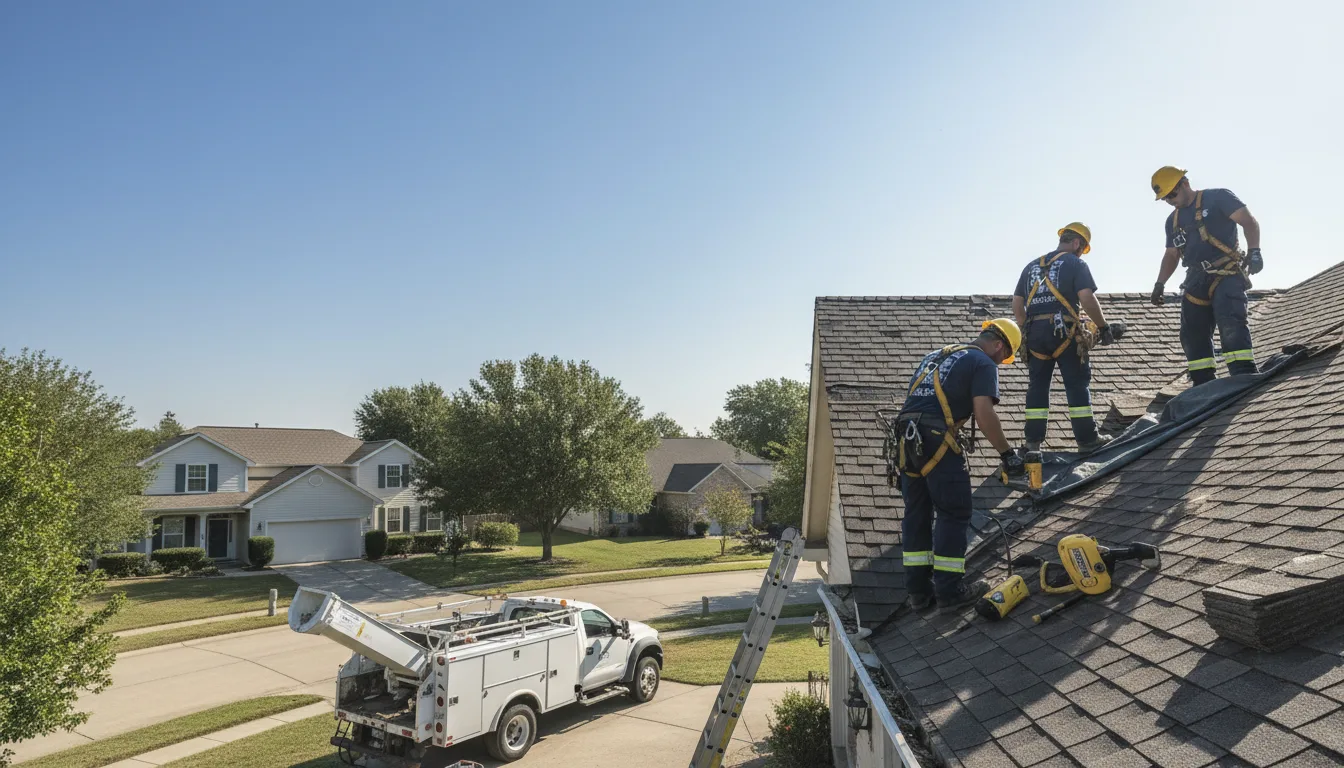 Emergency Solar Roof Shingle Repair in Telford, PA